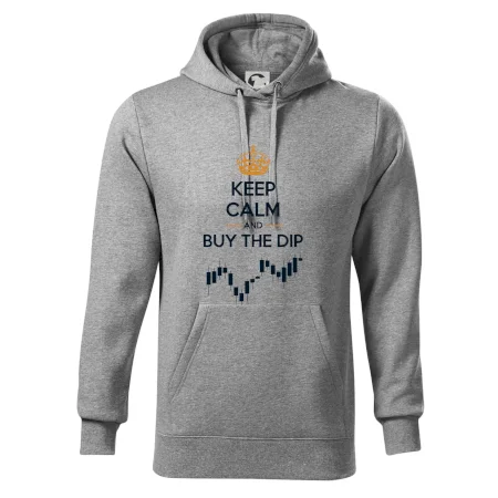 Keep Calm and Buy the Dip - koruna a graf