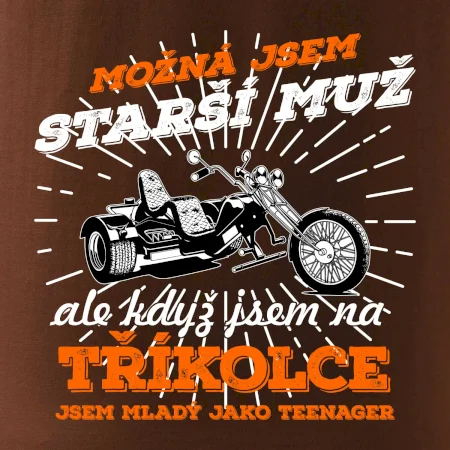 Možná jsem starší muž - tříkolka