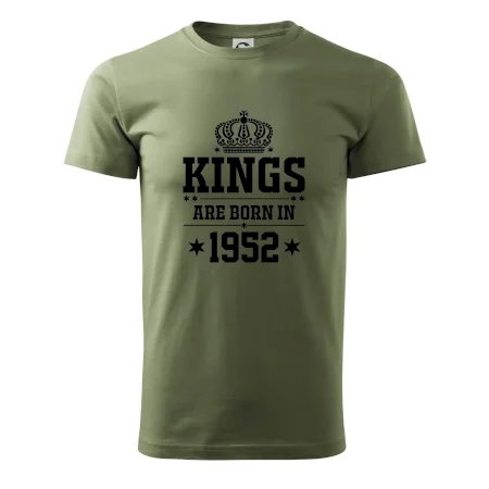 Kings are born in 1952