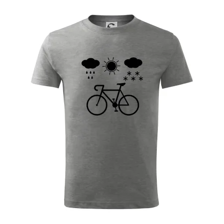 Cyklista za každého počasia