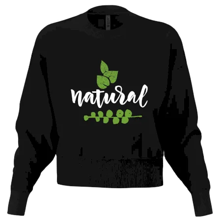 Natural - nápis v listoch