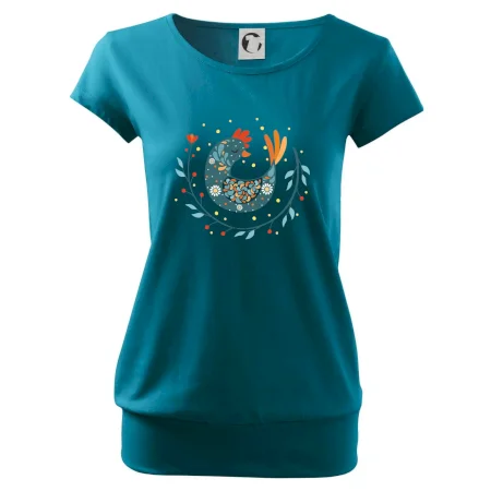 Folklór - sliepky s margarétkami