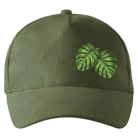 Monstera listy na prsu
