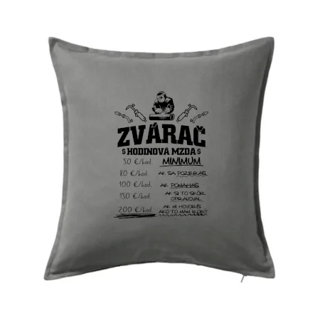 Hodinová mzda zvárač