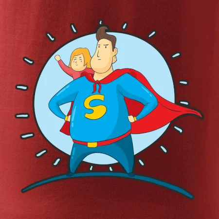 Ocko superman - dievča