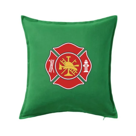 Fire department logo červené