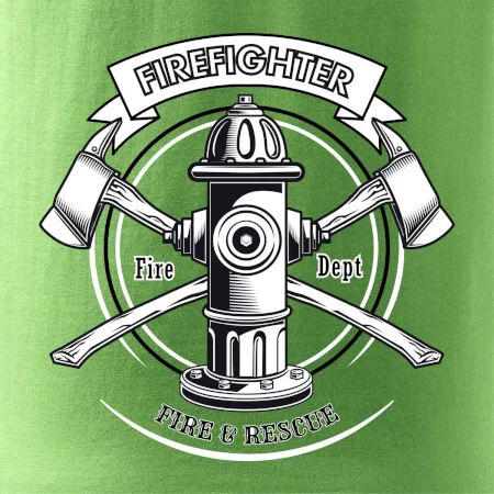 Firefighter logo Fire and rescue