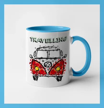 Traveling kreslené auto (lulu_art)