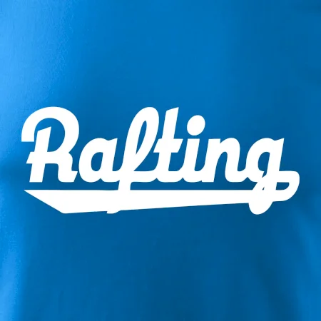 Rafting nápis