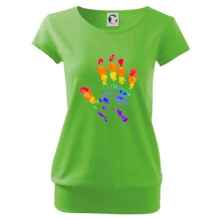 LGBT hand print