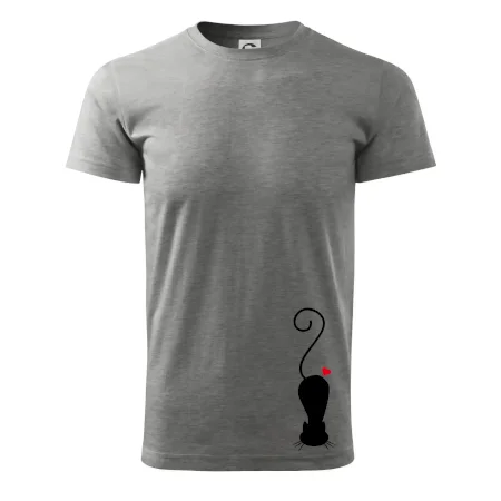 Zamilovaná mačka ležiaca