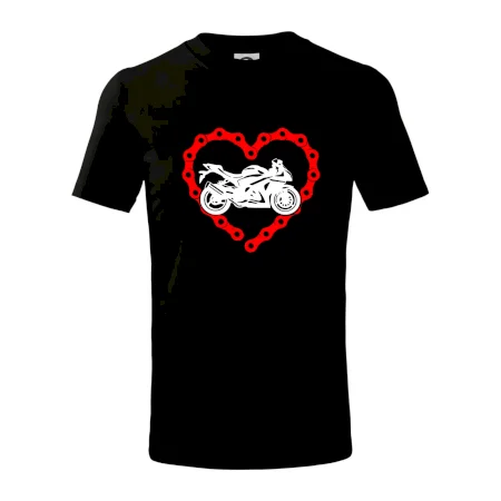 Moto srdce reťaz - cestná