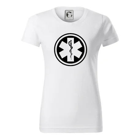 Rescue logo samostatné guľaté