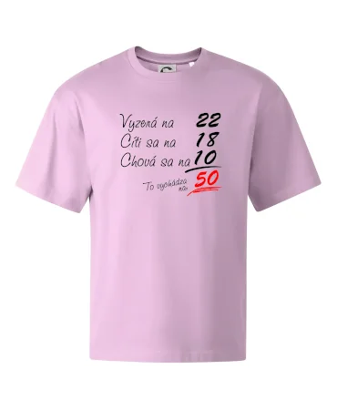 Vyzerá, cíti sa, chová sa - 50 rokov