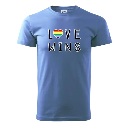 Love wins nápis