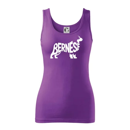 Bernese Mountain Dog nápis v tele