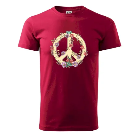Peace symbol pieskový