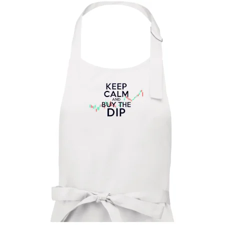 Zelenočervený graf Keep Calm and Buy the Dip