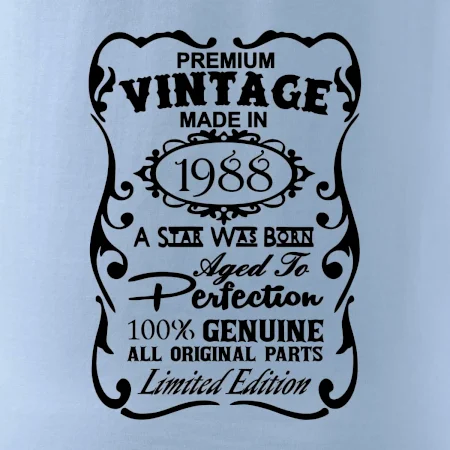 Vintage Etiketa - 1988