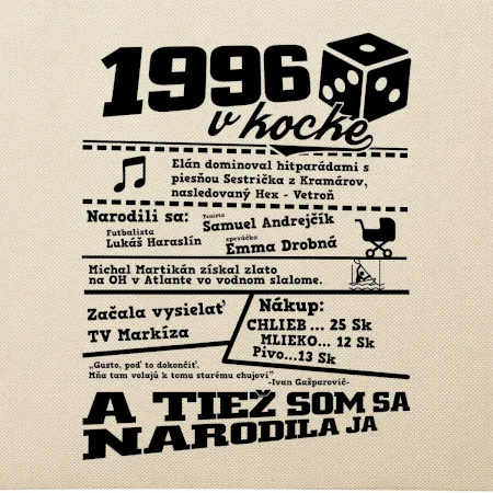 1996 v kocke