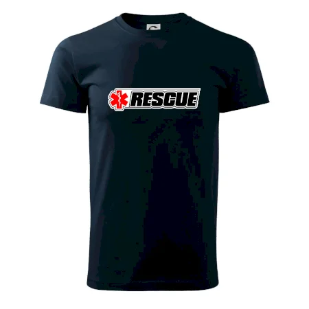 Záchranár rescue kríž červený