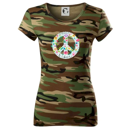 Peace and love symbol