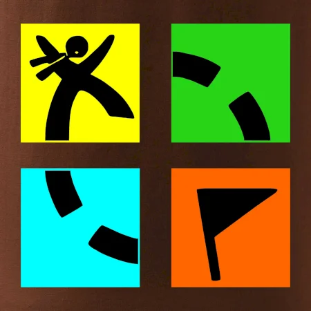 Geocaching logo farebné