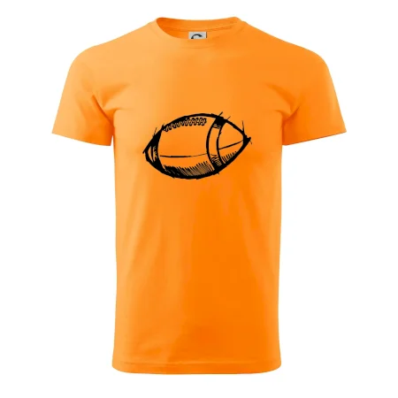 Americký futbal lopta skica
