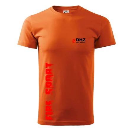 DHZ (oheň, firesport, názov sboru - vlastný nápis)