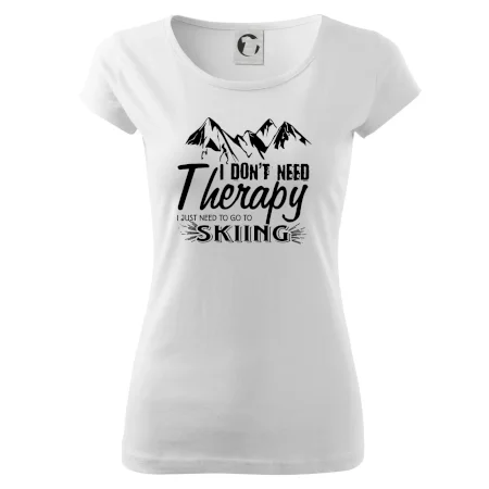 I dont need therapy - Skiing