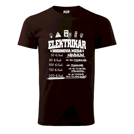 Hodinová mzda elektrikár