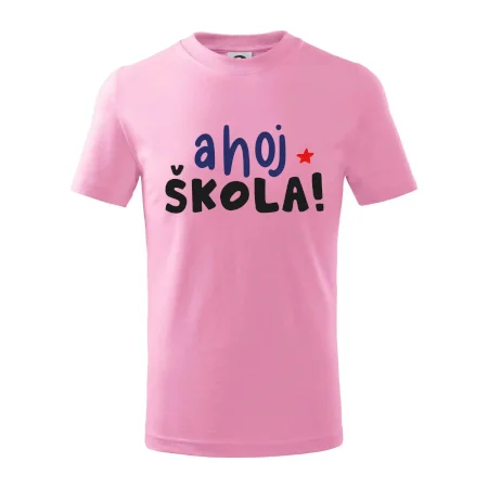 Ahoj škola farebné