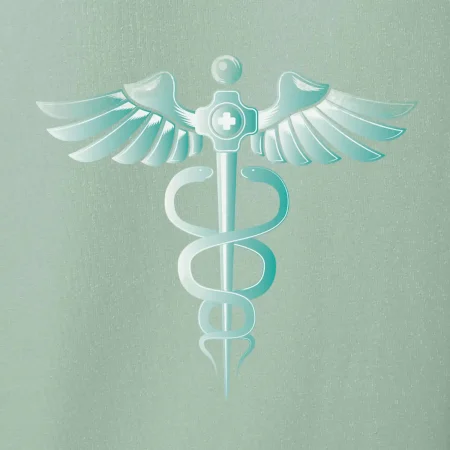 Hrdinovia zdravotníctva - logo (Pecka design)