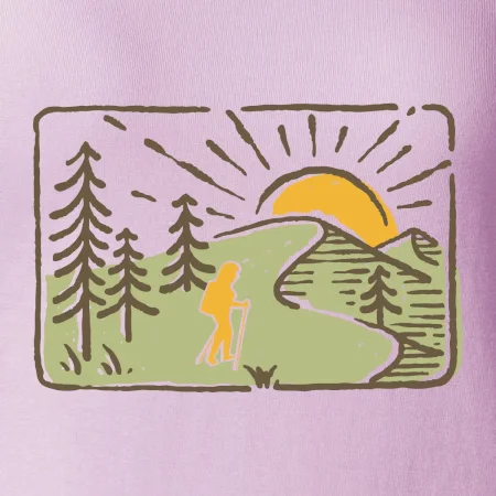 Nordic walking v prírode