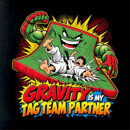 Gravity is my tag team partner