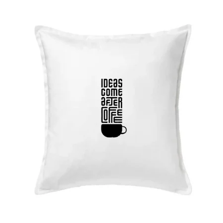 Ideas come after coffee