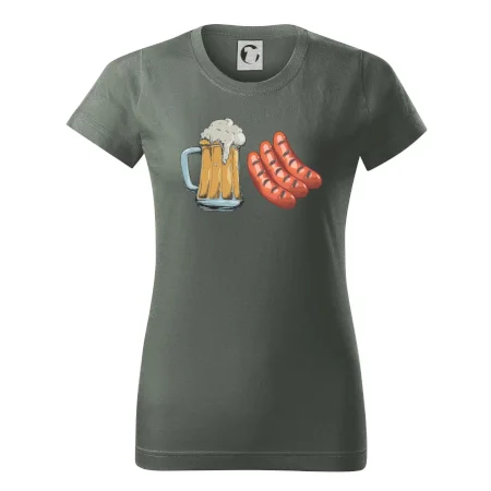 Pivo a klobása
