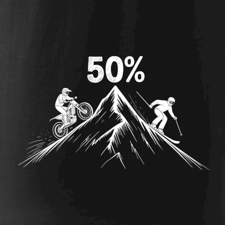 Narodeniny motorkár enduro a lyžiar 50