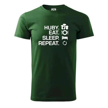 Huby Eat Sleep Repeat
