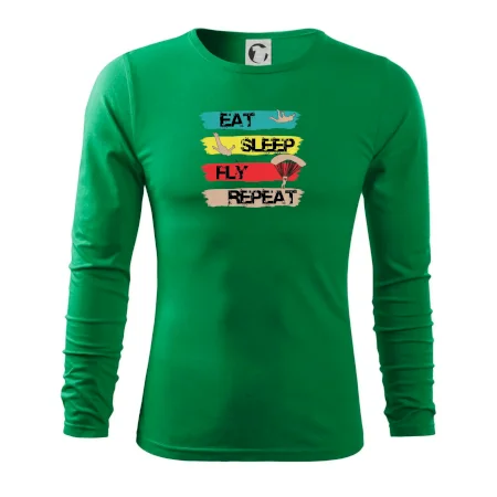 Eat Sleep Fly Repeat Paragliding