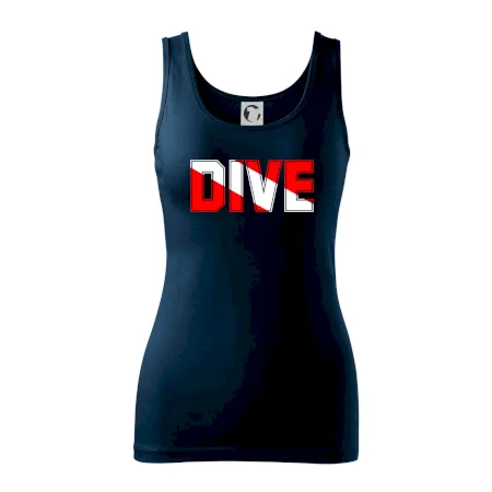 Dive nápis vlajka