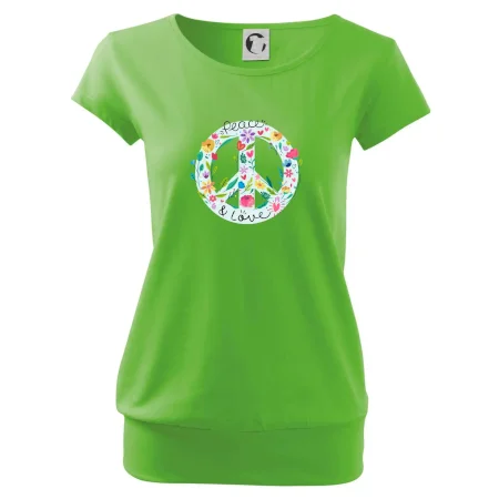 Peace and love symbol