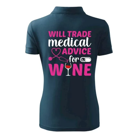 Will trade medical advice for wine