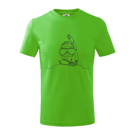Potápač jedným ťahom