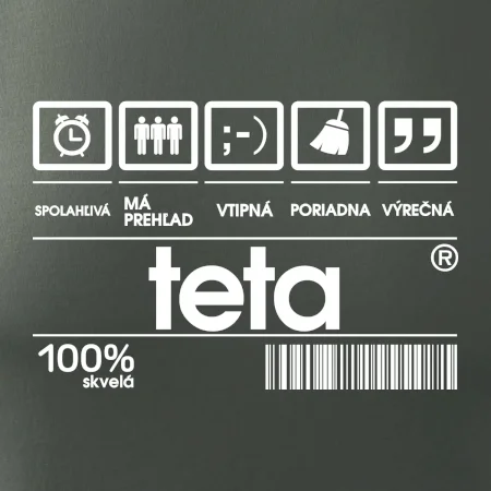 Čiarový kód - teta