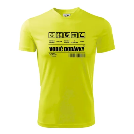 Čiarový kód - Vodič dodávky