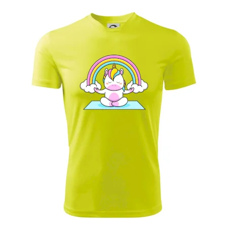 Yoga jednorožec - dúha