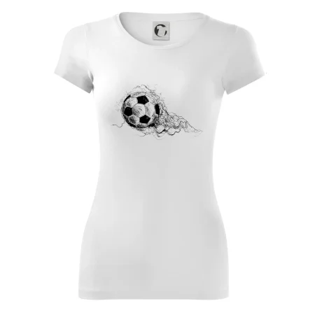 Futbalová lopta - kresba ceruzkou
