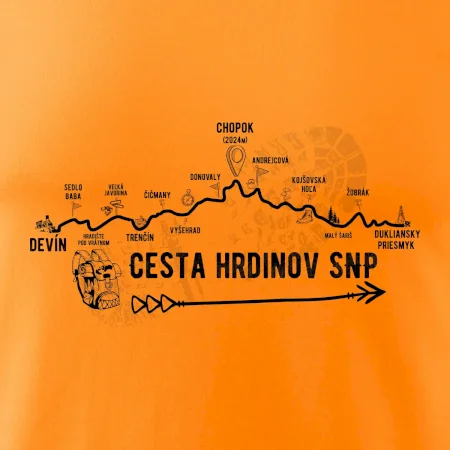 Profil Cesta hrdinov SNP - Obracene Devin - Dukliansky priesmyk