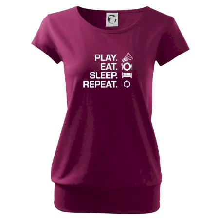 Play Eat Sleep Repeat badminton